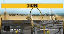 Desktop Screenshot of jenni-lueftungen.ch